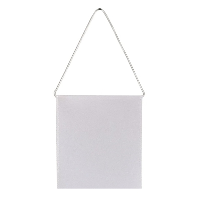 Proporczyk prostokątny do sublimacji 14x17 cm - 10 sztuk